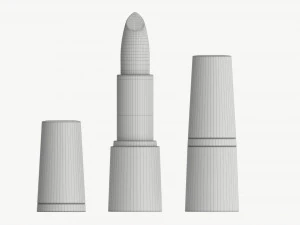 Lipstick 02 3D Model