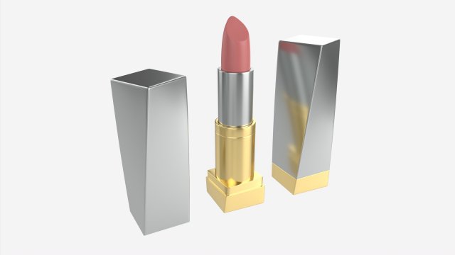 Lipstick 03 3D 모델 .c4d .max .obj .3ds .fbx .stl .blend 