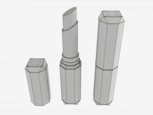Губная помада 04 3D Модель