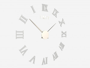 Modern Design Large Wall Clock 03 3D Model