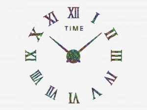 Modern Design Large Wall Clock 03 3D Model