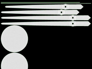 Modern Design Large Wall Clock 03 3D Model