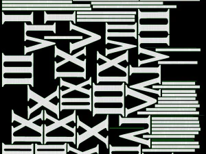 Modern Design Large Wall Clock 03 3D Model