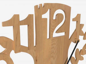 Modern Design Large Wall Clock 05 3D Model