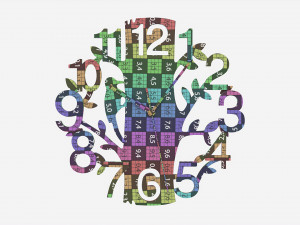 Modern Design Large Wall Clock 05 3Dモデル