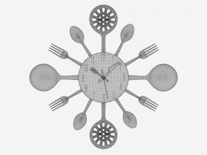 Modern Design Large Wall Clock 07 Modèle 3D