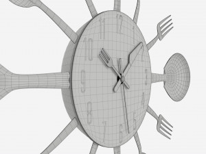 Modern Design Large Wall Clock 07 Modèle 3D
