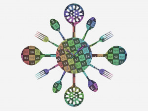 Modern Design Large Wall Clock 07 Modèle 3D