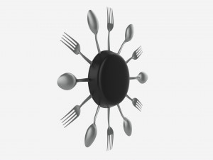 Modern Design Large Wall Clock 08 3Dモデル