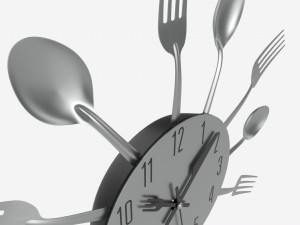 Modern Design Large Wall Clock 08 3Dモデル
