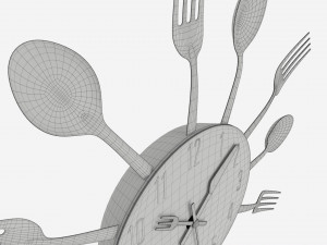 Modern Design Large Wall Clock 08 3Dモデル