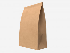 Paper bag packaging 03 3D Model