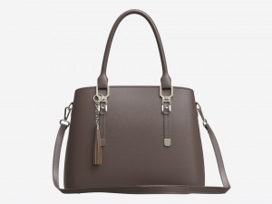 Women summer shoulder bag brown Model 3D