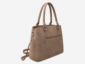 Women summer shoulder bag light brown Modelo 3D