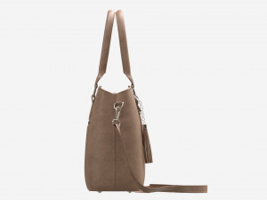 Women summer shoulder bag light brown Modelo 3D