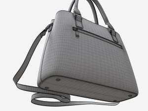 Women summer shoulder bag light brown Modelo 3D