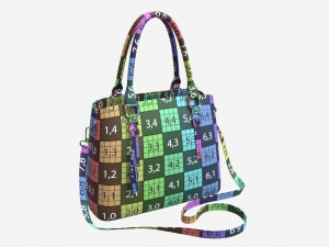 Women summer shoulder bag light brown Modelo 3D