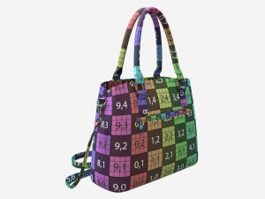 Women summer shoulder bag light brown Modelo 3D