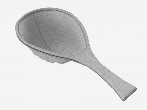 Wooden fly fishing net 3D Модель