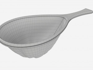 Wooden fly fishing net 3D Модель