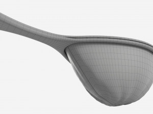 Wooden fly fishing net 3D Модель