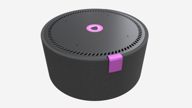 Yandex Station Mini Smart Speaker Voice Assistant Alice 3D Модель.