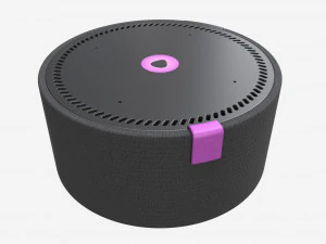 Yandex Station Mini assistente vocale con altoparlante intelligente Alice Modello 3D