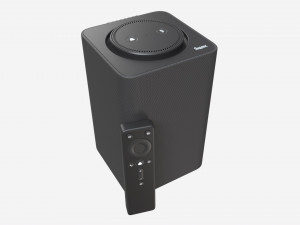 Yandex Station smart speaker voice assistant Alice 3D Model