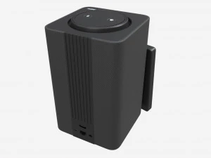 Yandex Station smart speaker voice assistant Alice 3D Model