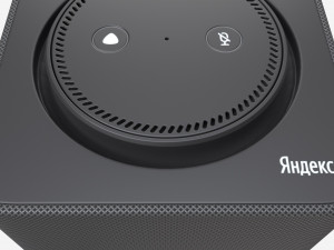 Yandex Station smart speaker voice assistant Alice 3D 모델
