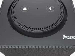 Yandex Station smart speaker voice assistant Alice 3D Model