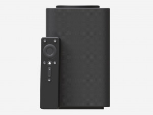 Yandex Station smart speaker voice assistant Alice 3D 모델