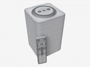 Yandex Station smart speaker voice assistant Alice 3D Model