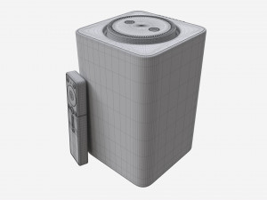 Yandex Station smart speaker voice assistant Alice 3D 모델