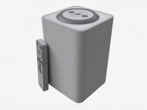 Yandex Station smart speaker voice assistant Alice 3D Model