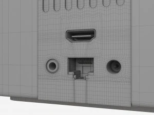 Yandex Station smart speaker voice assistant Alice 3D Model