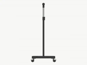 Adjustable Rolling Clothes Hanger 3D Model