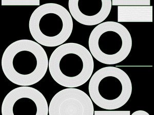 Air filter Model 3D