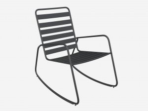 Argos Home Steel Garden Rocking Chair 3D Model