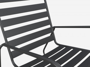 Argos Home Steel Garden Rocking Chair Modelo 3D