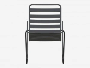 Argos Home Steel Garden Rocking Chair 3D Model