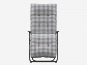 Argos Metal Folding Sun Lounger Model 3D