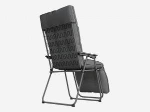 Argos Metal Folding Sun Lounger Model 3D
