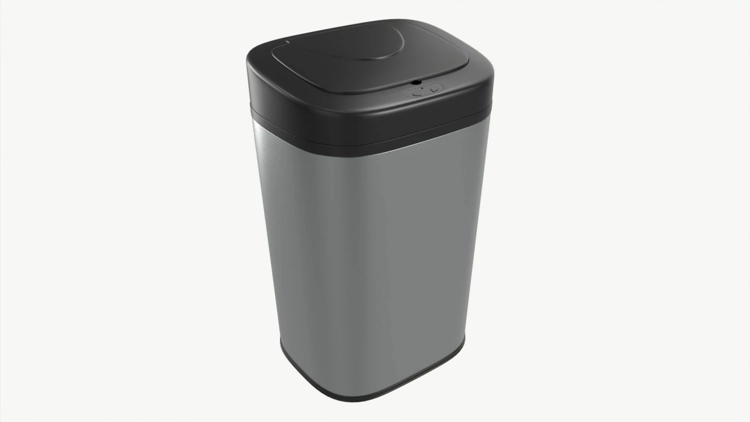 Automatic Sensor Trash Can 3D Model .c4d .max .obj .3ds .fbx .stl .blend 