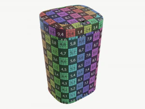 Automatic Sensor Trash Can 3D Model