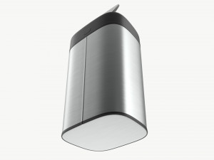 Automatic Sensor Trash Can Open Model 3D