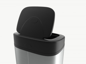 Automatic Sensor Trash Can Open Model 3D