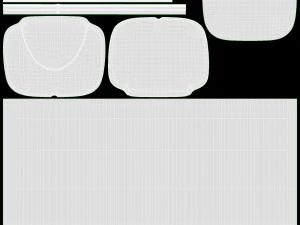 Automatic Sensor Trash Can Open 3D Model