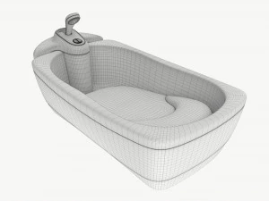 Spa borbulhante para beb&ecirc;s Modelo 3D