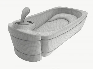 Spa borbulhante para beb&ecirc;s Modelo 3D